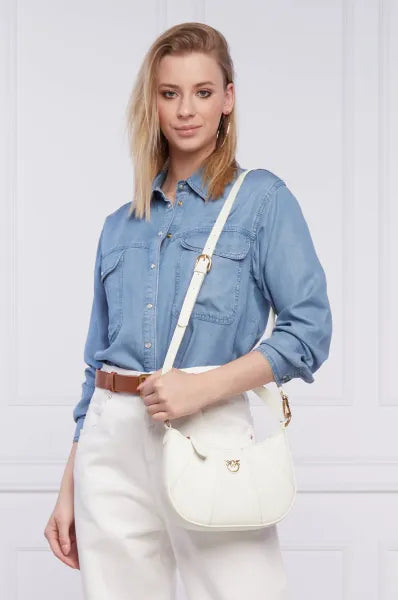 Pinko Women's Love Half Moon Shoulder Bag
