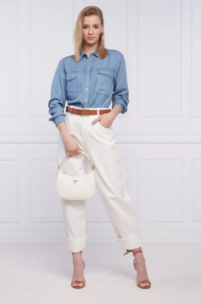 Pinko Women's Love Half Moon Shoulder Bag