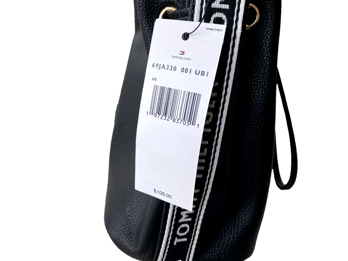 Tommy Hilfiger Women's Bucket Bag in Black