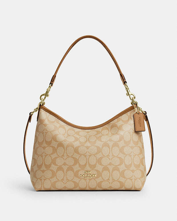 Coach Laurel Shoulder Bag In Signature Canvas