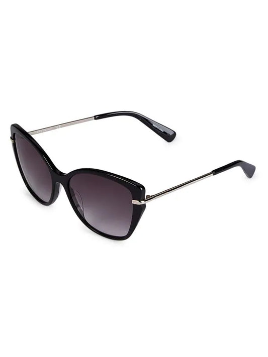Longchamp 53MM Cat Eye Sunglasses black