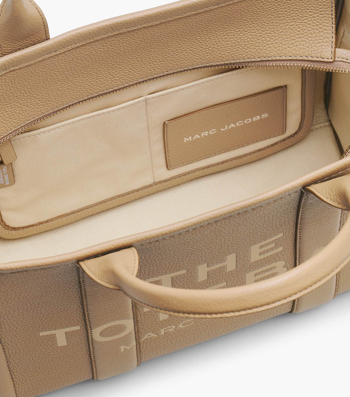 The leather medium tote bag Marc Jacobs