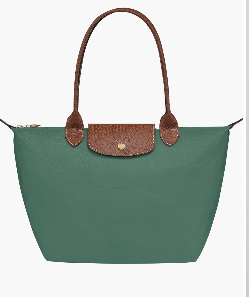 L.o.n.g.c.h.a.m.p original le pliage medium size in sage green