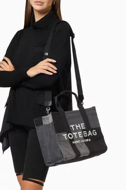 Marc Jacobs The Denim Medium Tote Bag black