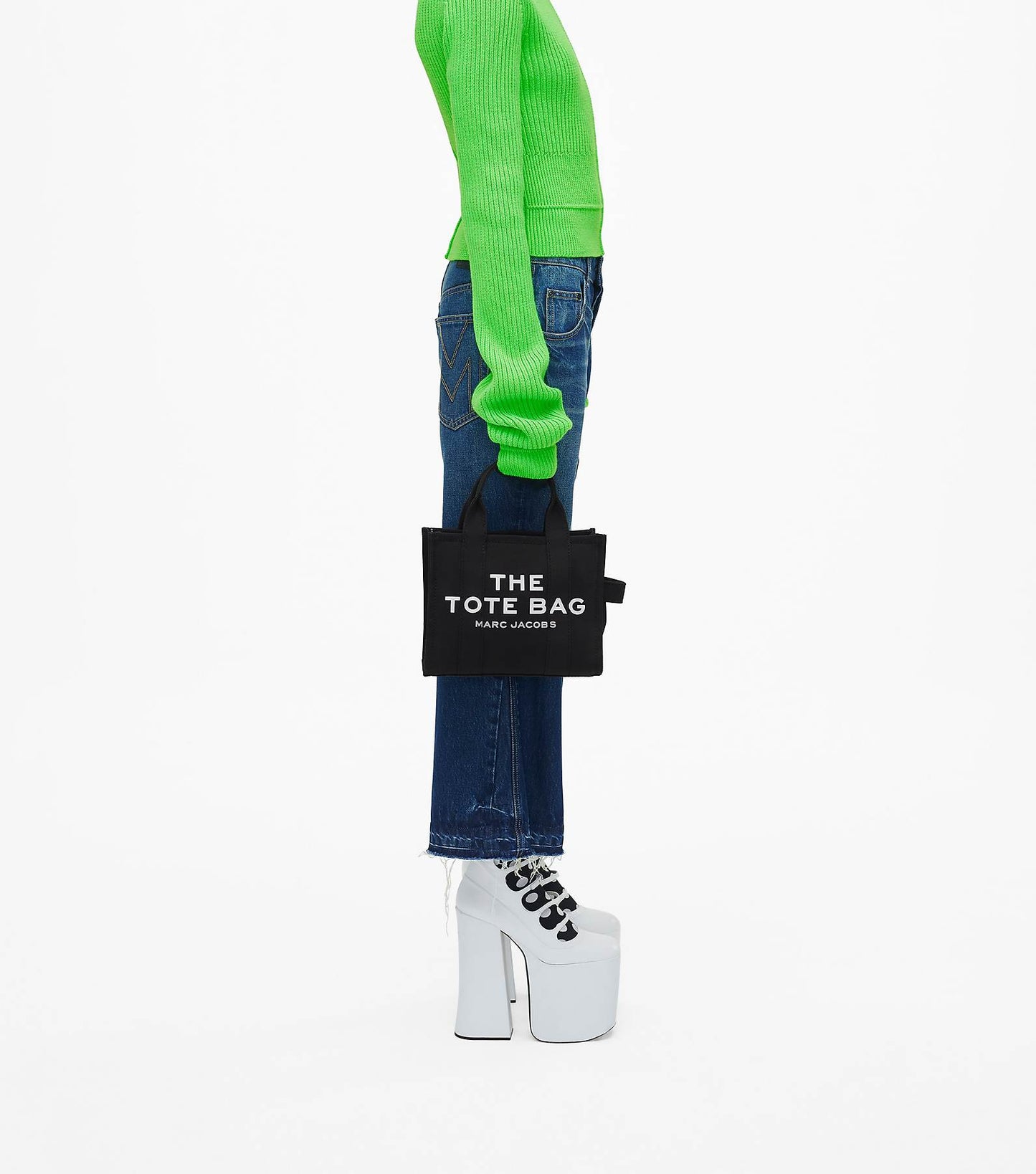 Marc Jacobs the mini tote bag fabric