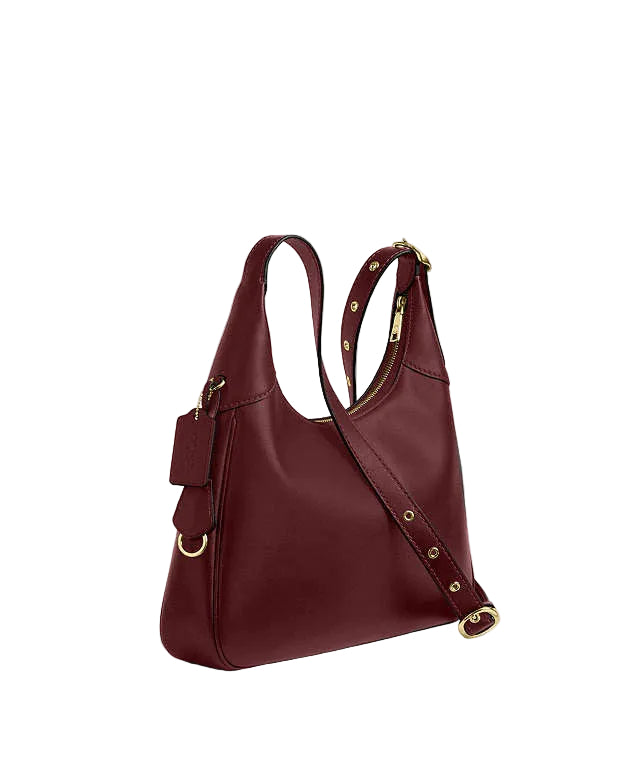 Coach Ella Shoulder Bag in Maroon