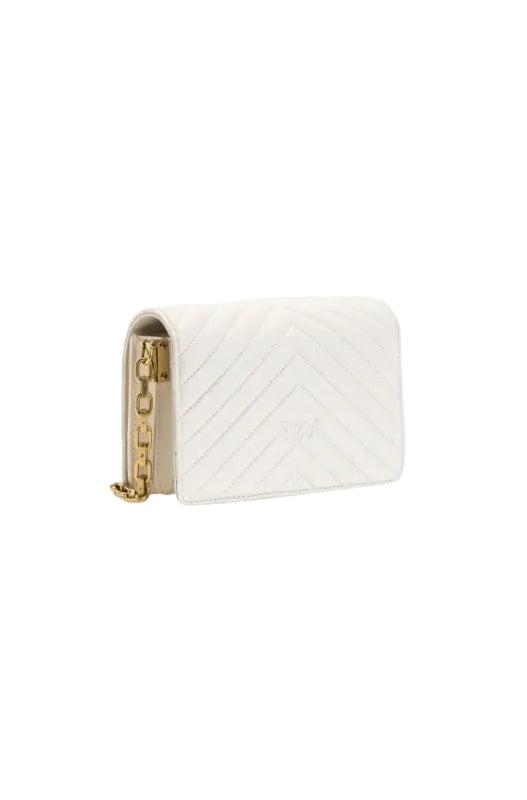 Pinko Mini Chevron in White