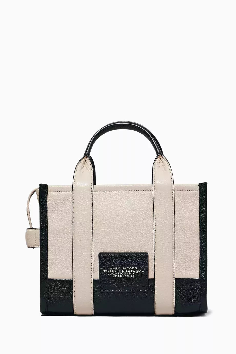 MARC JACOBS The small Colourblock Tote Bag in Leather