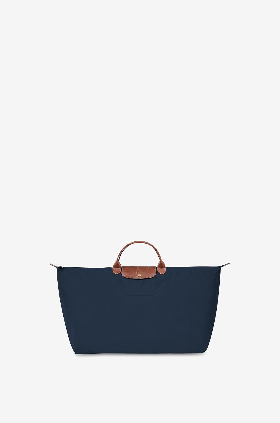 LongChamp Le Pliage Original M Russian canvas and leather travel bag