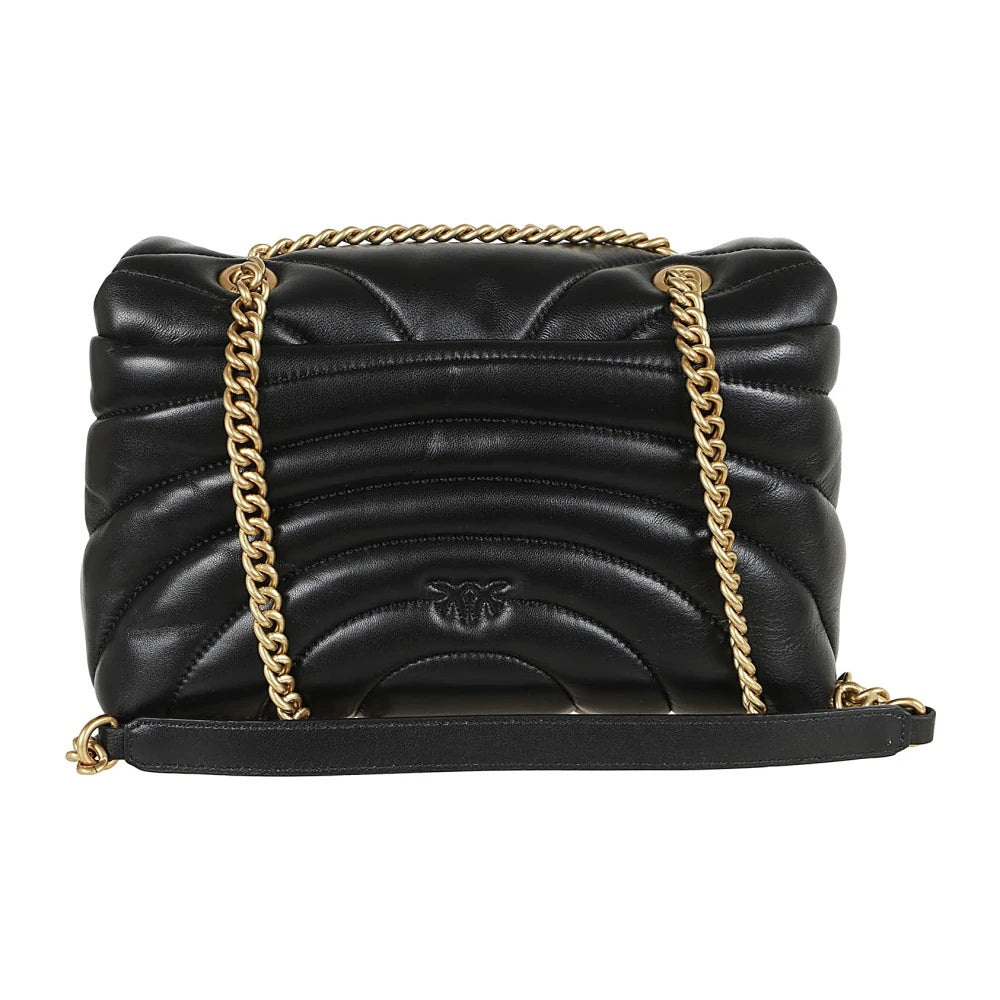 PINKO BLACK CROSS BODY BAG FOR WOMEN