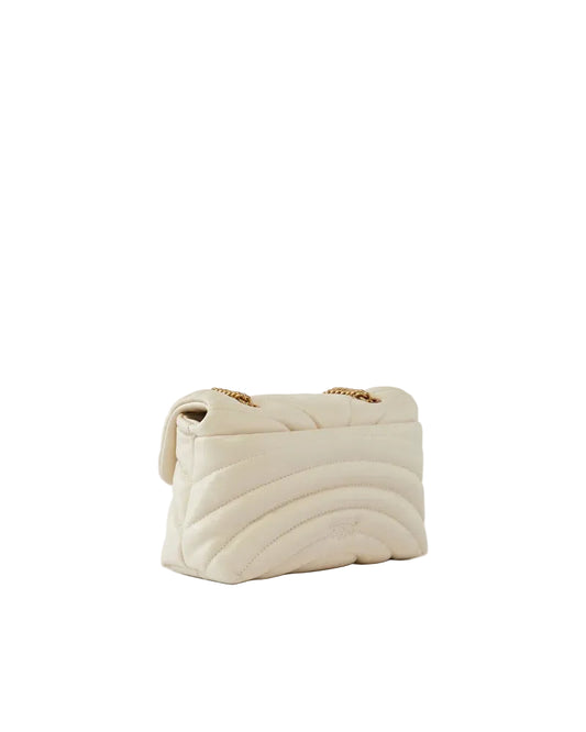 Love Bag Puff Butterfly Large Nappa Leather Crossbody Bag