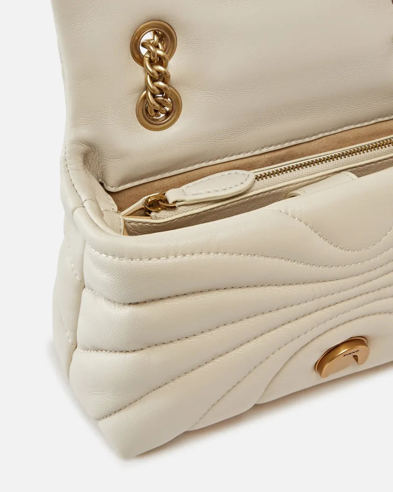 Love Bag Puff Butterfly large nappa leather crossbody bag