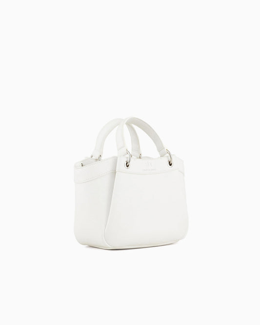 EMPORIO ARMANI SMALL SHAPED SHOPPER BAG WITH DOUBLE HANDLES