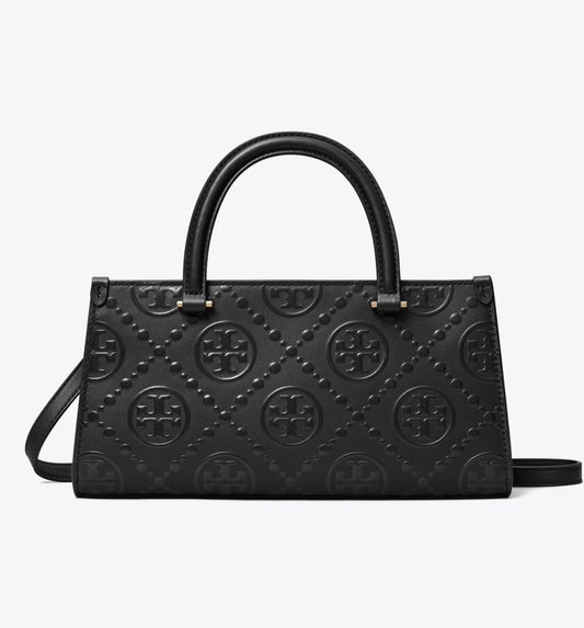 Tory Burch T MONOGRAM EMBOSSED SMALL EAST-WEST TOTE