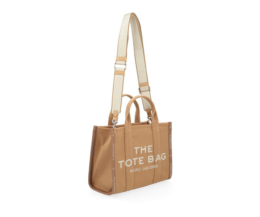 Marc Jacobs The Jacquard Medium Tote Bag camel