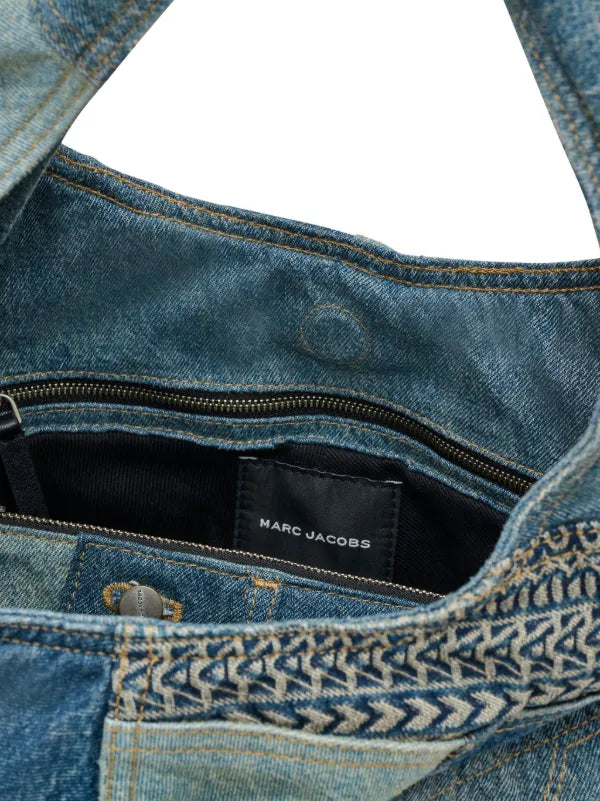 Marc Jacobs The Deconstructed Denim Sack bag.