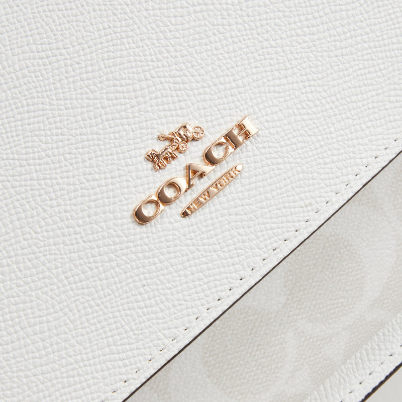 Coach Klare Crossbody Bag In Micro Signature Canvas
