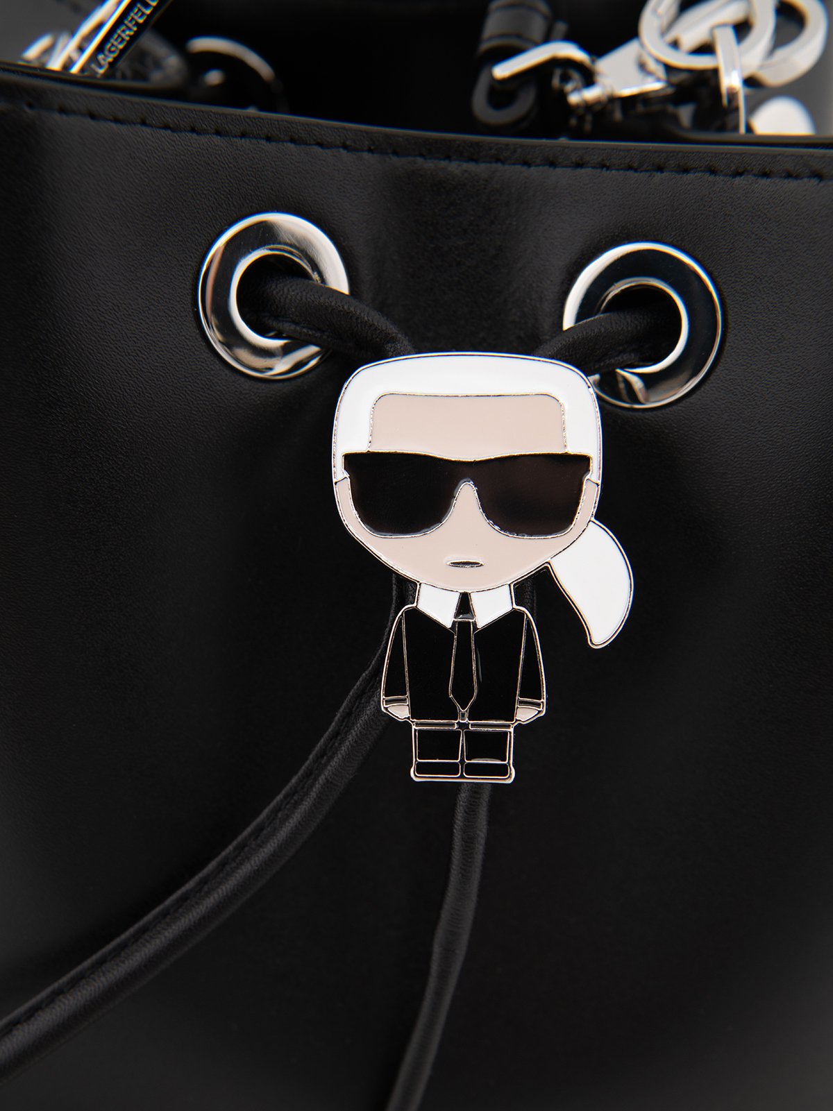 Karl Lagerfeld K/Ikonik Bucket Bag
