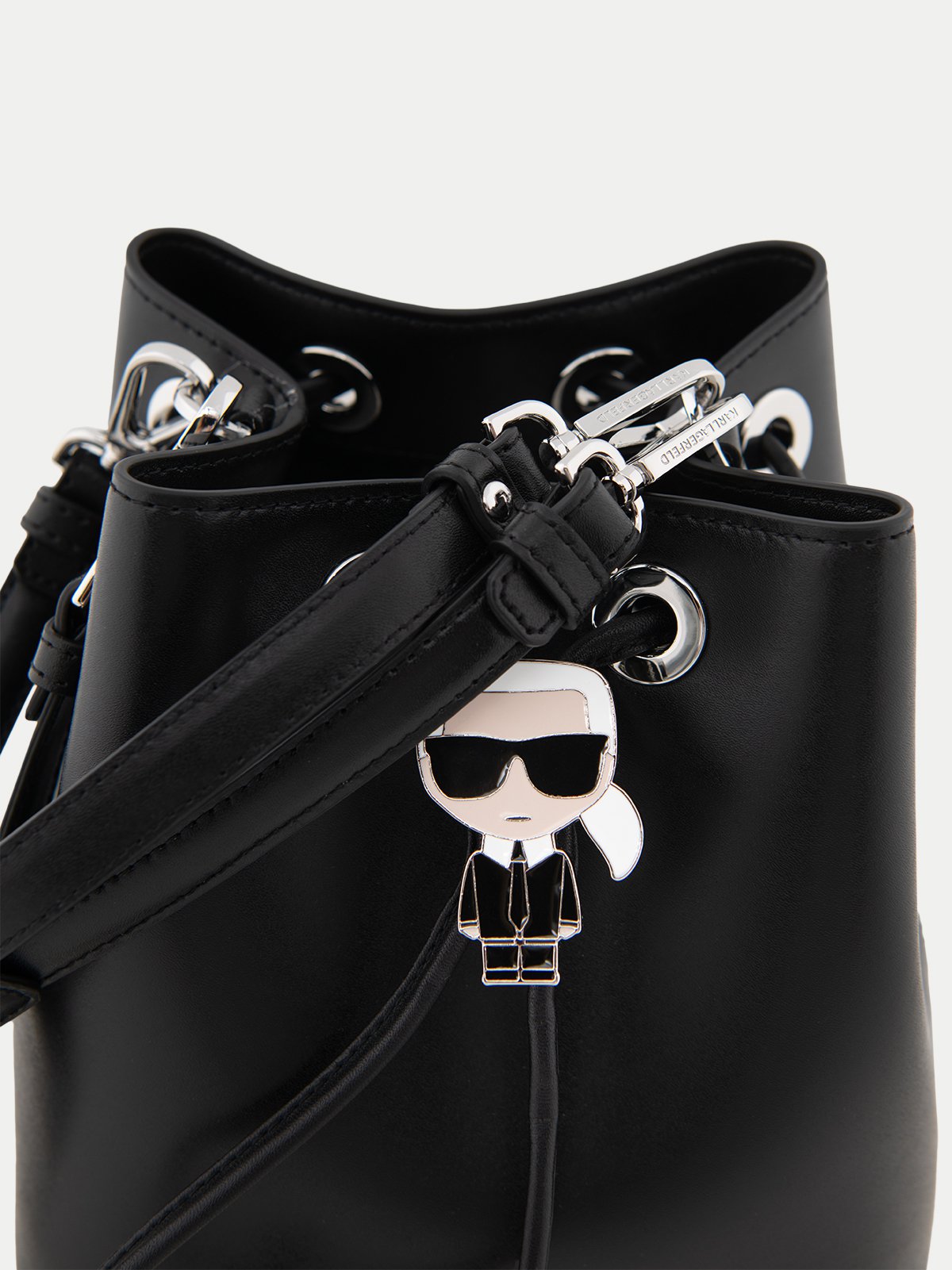 Karl Lagerfeld K/Ikonik Bucket Bag