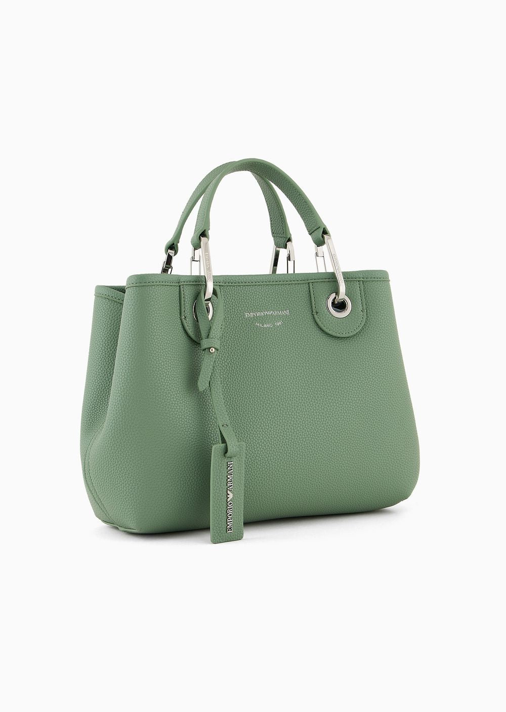 Small MyEA shopper bag with deer print Emporio Armani