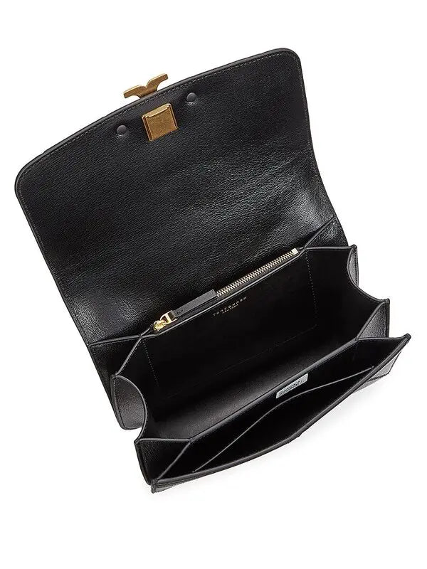 Eleanor Diamond Quilted Black Camera Shoulder Tory Burch