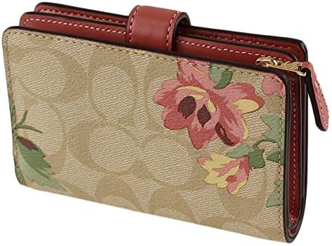Coach medium wallet floral