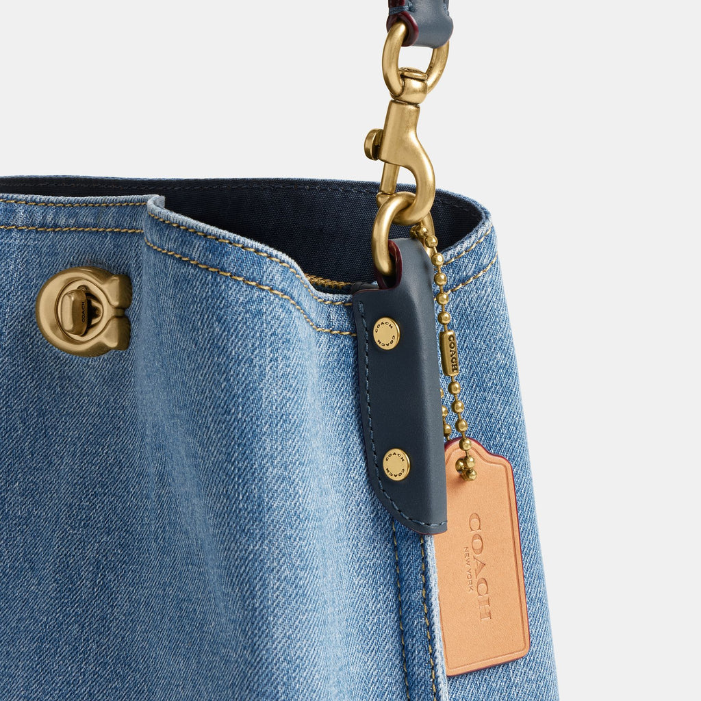 Coach Willow denim Bucket Bag