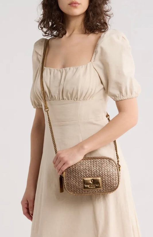 Kurt Geirger London Chiswick Raffia Camera Bag