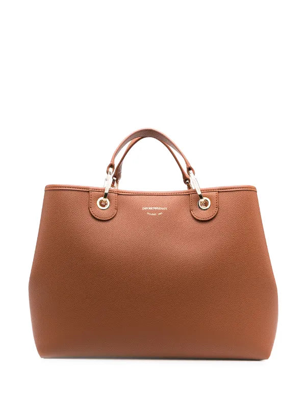 Emporio Armani
logo-strap tote bag