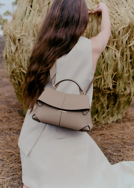 Polene Mokki Mini Edition Textured in Taupe