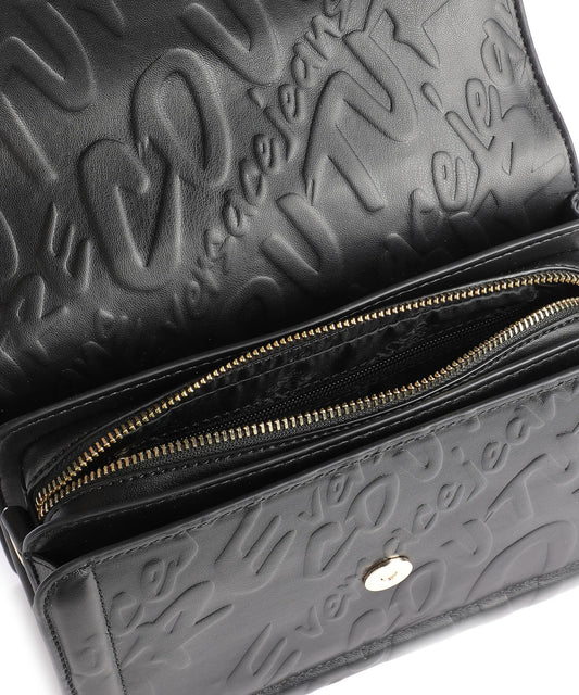 VERSACE JEANS COUTURE Black synthetic shoulder bag