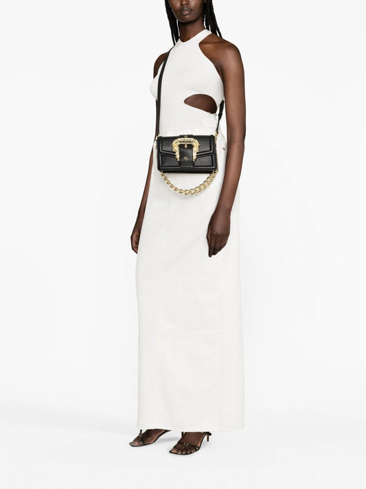 Versace Jeans Couture Baroque buckle shoulder bag