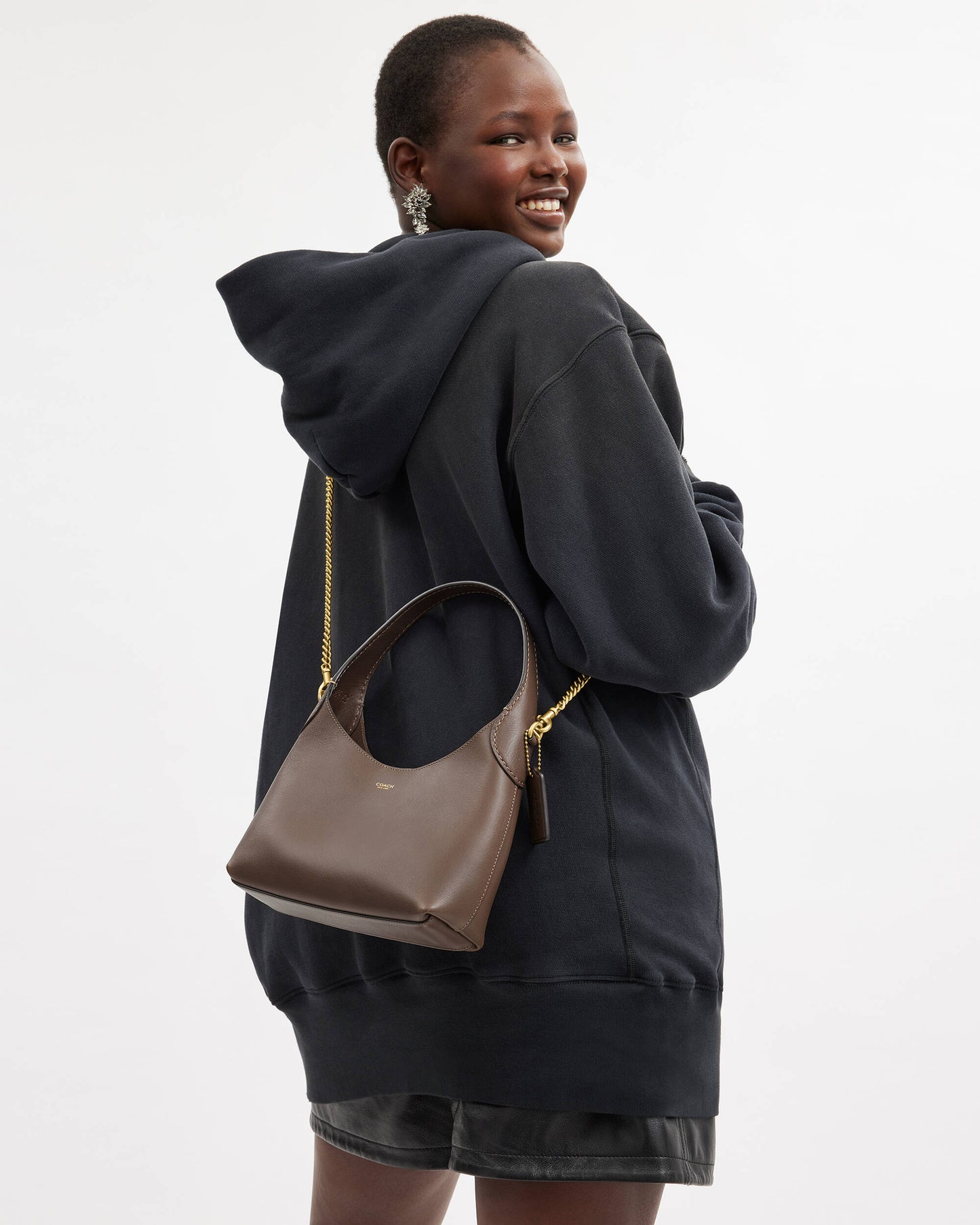 Coach brown Brooklyn Shoulder Bag 23