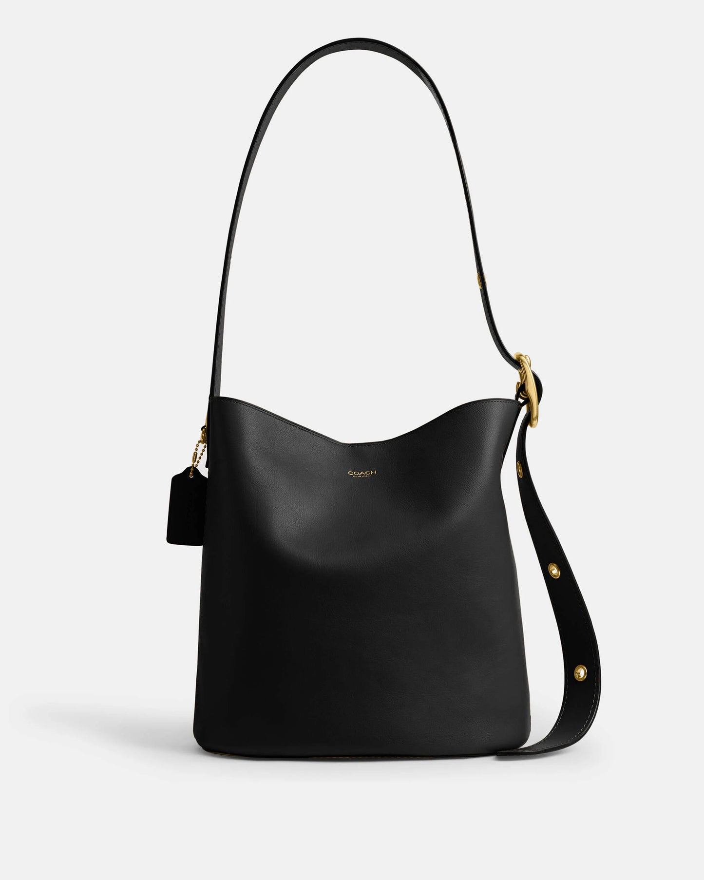 Coach Bleecker Bucket Bag in black