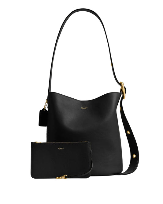 Coach Bleecker Bucket Bag in Black