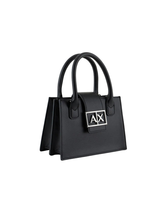 Armani Exchange Black Handbag with Shoulder Strap