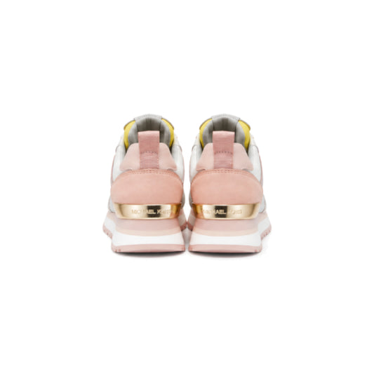 Michael Kors Lace-Up Sneaker In Yellow/Pink/White
