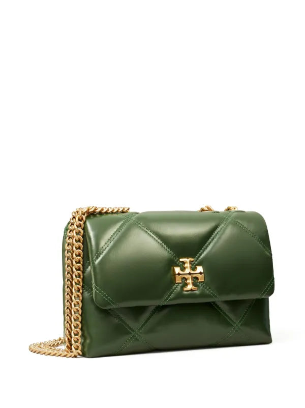 TORY BURCH KIRA DIAMOND QUILT SMALL CONVERTIBLE SHOULDER BAG
