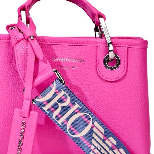 Small MyEA shopper bag with deer print Emporio Armani