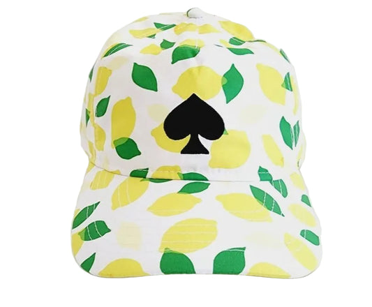 Kate Spade New York Lemon Toss Baseball Cap Hat
