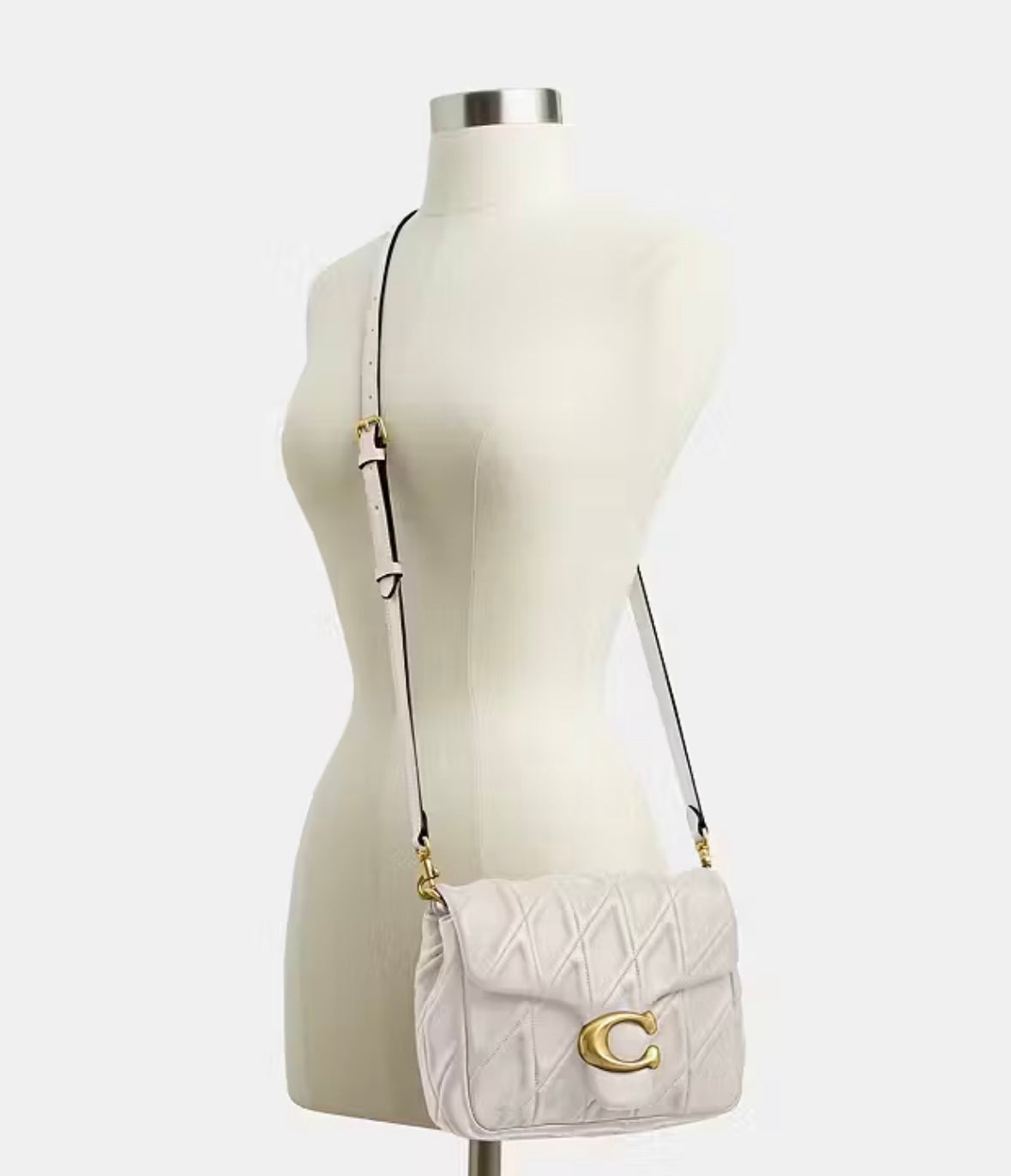 Coach Times Square Tabby Shoulder Bag with Quilting