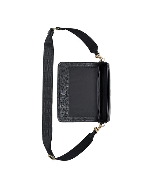 MARC JACOBS THE LEATHER MINI BAG IN BLACK