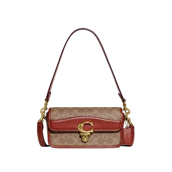 Coach Studio Shoulder Bag In Signature Canvas