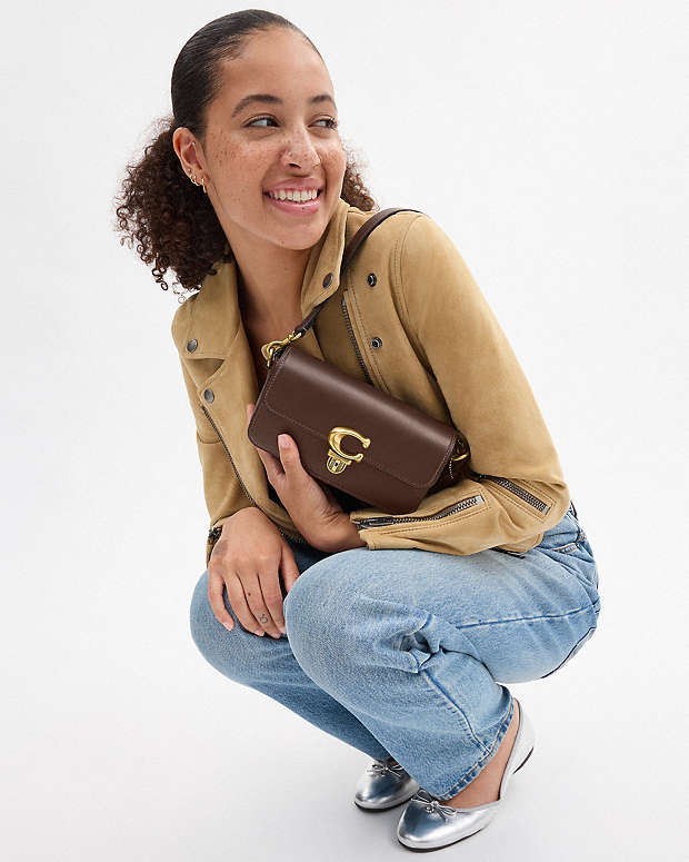 Coach Studio Bag 20 in maple