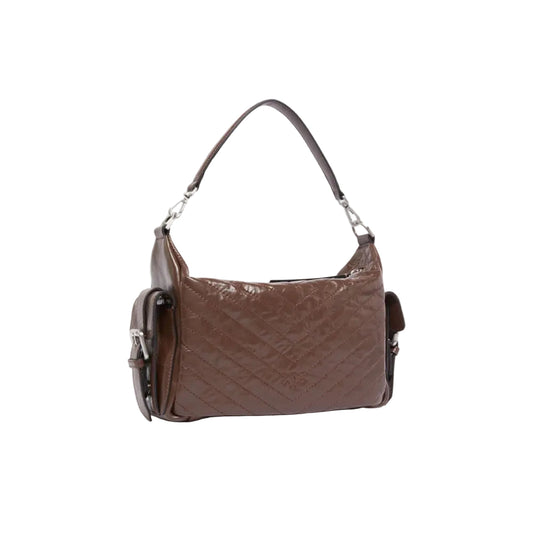 PINKO Cargo Shoulder Bag In Dark Brown