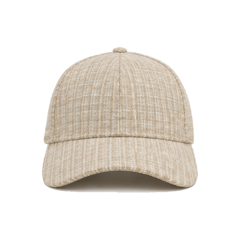 Tommy Hilfiger Chic Six Panel Baseball Cap In Safari Canvas