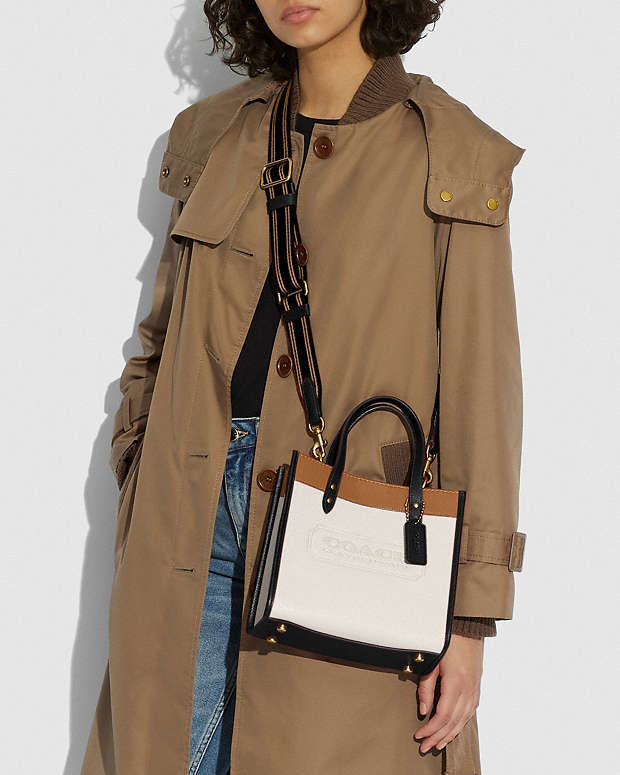 Coach Field 22 Colorblock Tote Bag