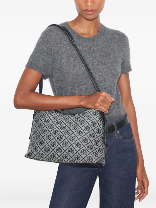 T MONOGRAM MESSENGER TORY BURCH