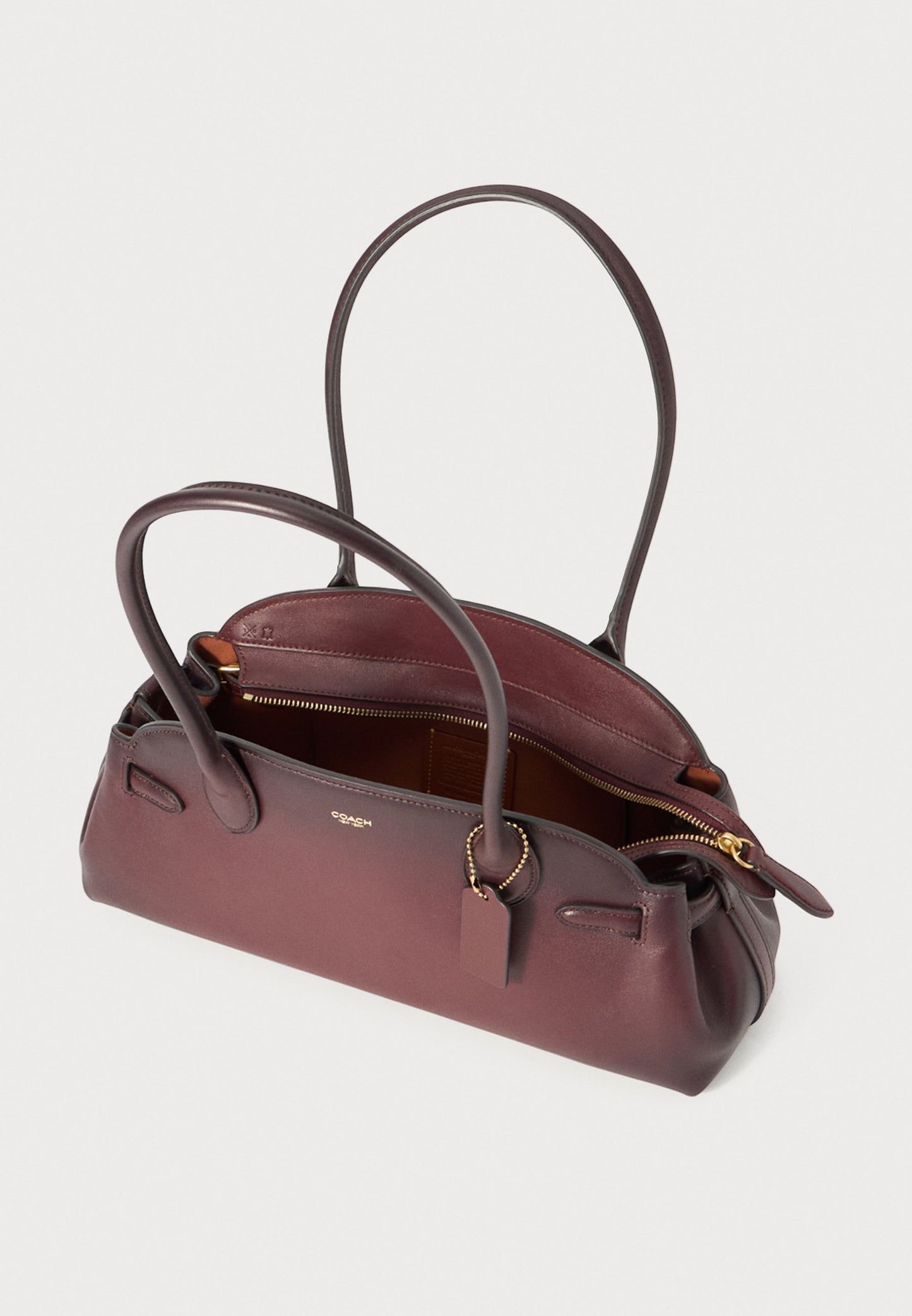 Coach Empire Carryall Bag 34 in burgundy