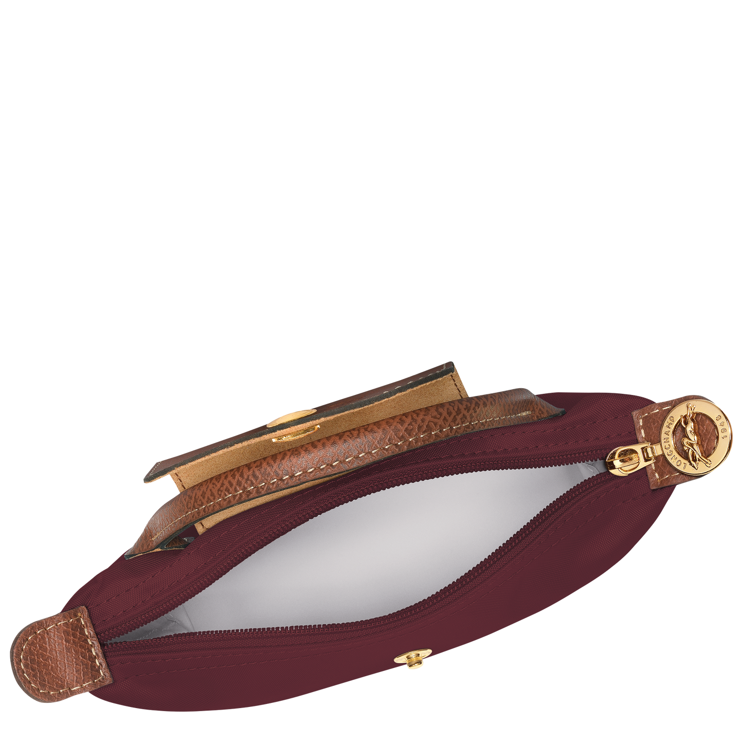 Longchamp original pouch in Burgundy